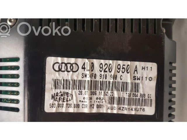 Панель приборов 4L0920950A, 4F0910900C   Audi Q7 4L       