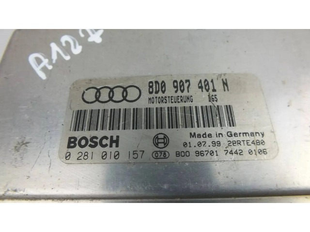 Блок управления двигателя 8D0907401N, 28RTE480   Audi A6 S6 C7 4G