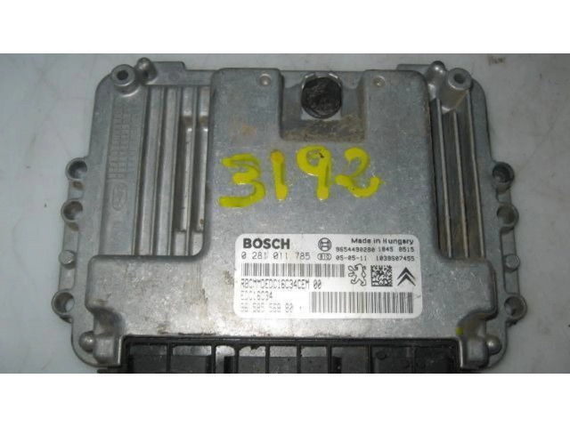 Блок управления 9658556880, 0281011785   Citroen C3 Pluriel