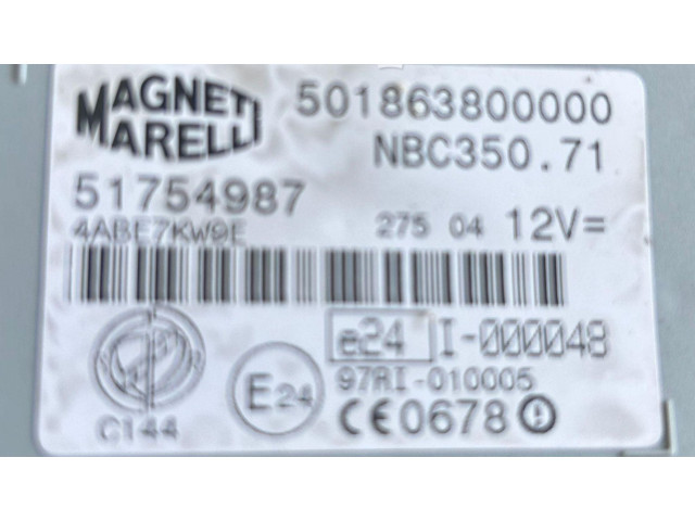 Řídící jednotka 188A9000   Lancia Musa 2007