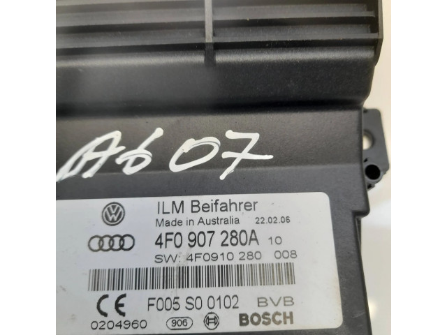 Блок управления 4F0907280A, 4F0910280   Audi A6 S6 C6 4F