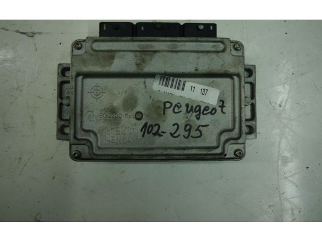Řídící jednotka 9661377380, 9661377380   Peugeot 1007 2005