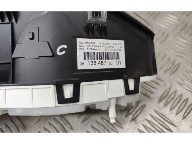 Přístrojová deska  Peugeot 208 2012 9813848780  