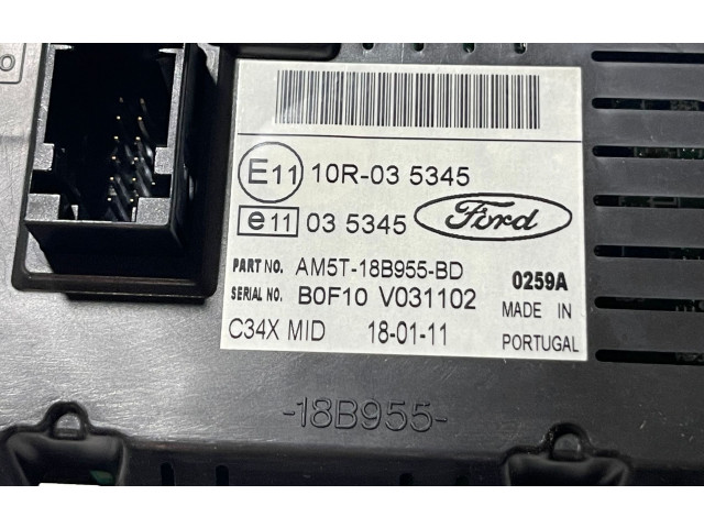 Pojistková skříňka Экран/ дисплей / маленький экран AM5T18B955BD   Ford Grand C-MAX 2011