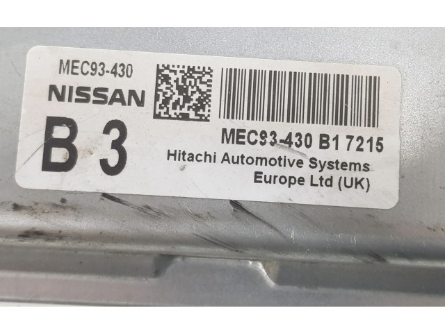Řídící jednotka MEC93430, 23710JD67A   Nissan Qashqai 2007