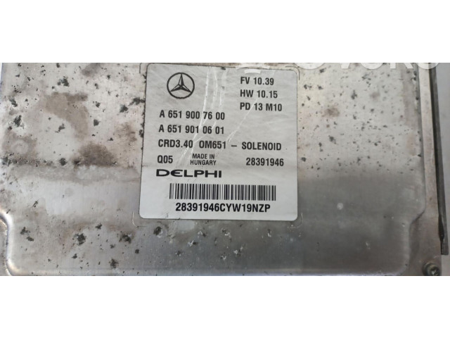 Řídící jednotka A6519007600   Mercedes-Benz CLA C117 X117 W117 2013