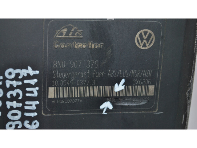 Блок АБС 8N0907379, 8N0614417   Audi  TT Mk1  1999 - 2006 года