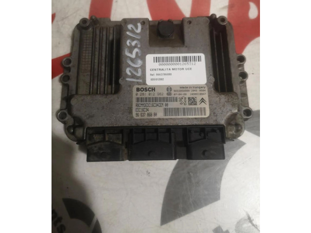 Řídící jednotka SLV9663786880   Peugeot Expert 
