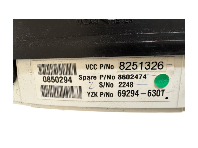 Přístrojová deska  Volvo V70 2001 8602474, 69294630T  