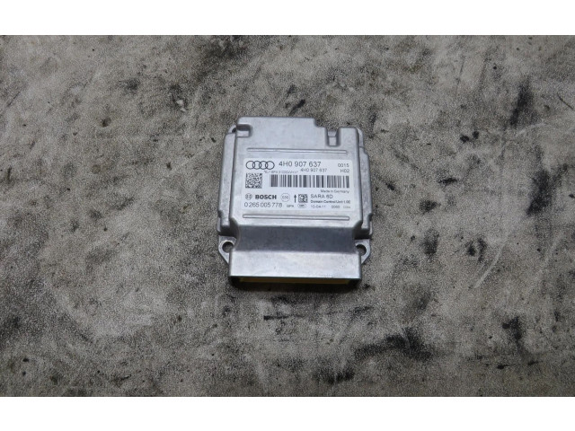 Блок подушек безопасности 4H0907637   Audi A8 S8 D4 4H