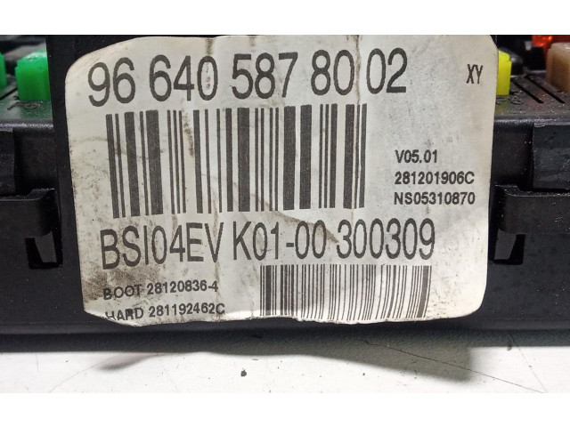   Pojistková skříňka 9664058780   Peugeot 307 CC 2009