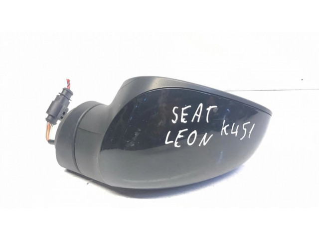 Зеркало электрическое     левое   Seat Leon (1P)  2005-2012 года   