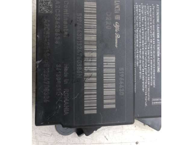 Блок подушек безопасности 51964430, 36130808L   Fiat 500L