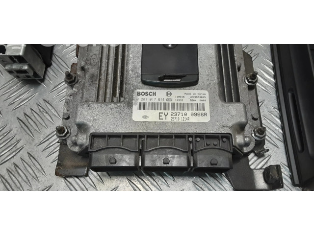 Комплект блоков управления 0281017614, 237100966R   Renault Latitude (L70)