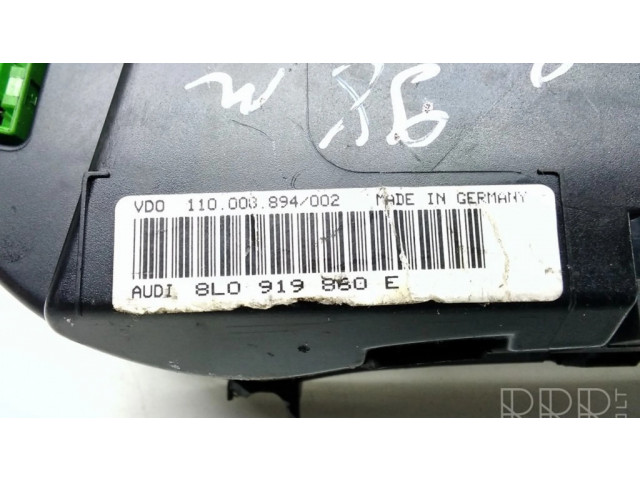 Панель приборов 8L0919880E, 110008894002   Audi A3 S3 8L       