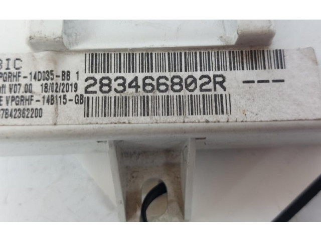 Řídící jednotka 283466802R, 283466802R   Smart ForFour II W453 2014