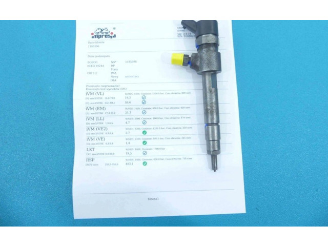 Vstřikovač 0445110244, IMPRK1185396   Fiat Croma     