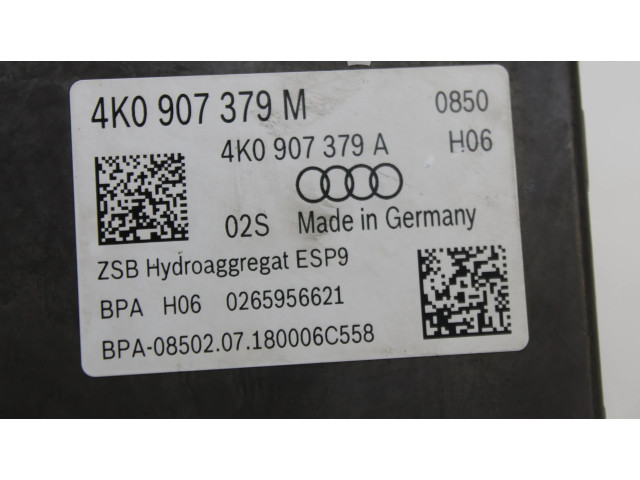 Jednotka ABS 4K0907379M, 0265956621   Audi A6 S6 C8 4K 2018