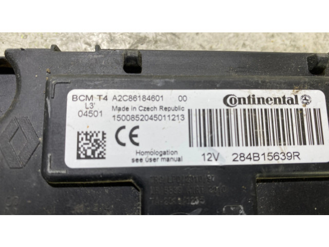 Блок комфорта 284B15639R, A2C86184601   Renault Clio IV   