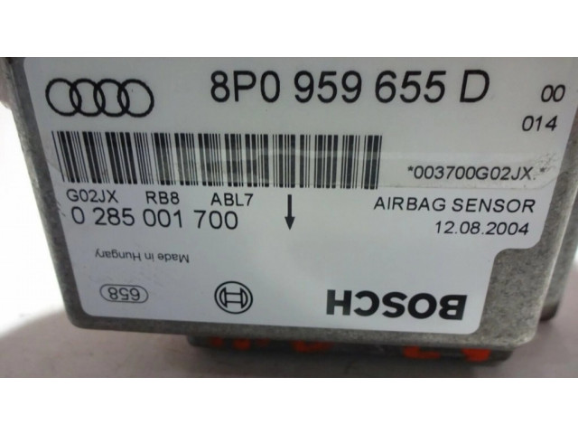 Блок подушек безопасности 8P0959655D   Audi A3 S3 8P