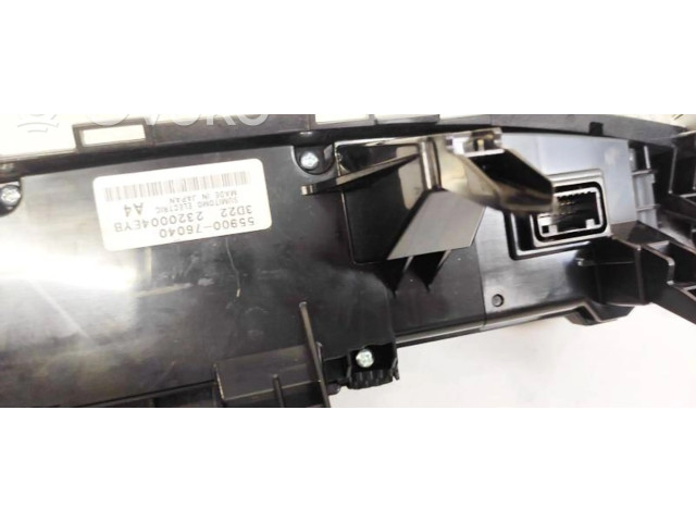 Блок управления климат-контролем 5590076040, 2320004EYB   Lexus CT 200H
