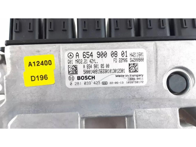 Блок управления двигателя A6549000801, A6549018500   Mercedes-Benz CLS C257