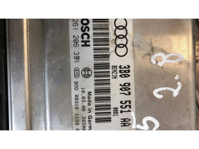 Блок управления двигателя 3B0907551AA, 26SA0000   Audi A6 S6 C5 4B