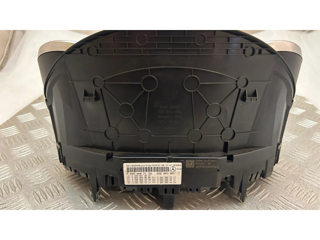 Přístrojová deska  Mercedes-Benz C W205 2016 A2059007133  