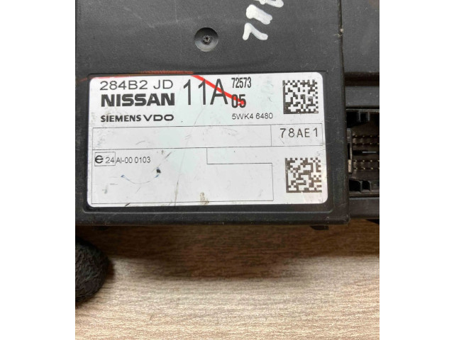 Комфортный модуль 284B2JD11A   Nissan X-Trail T31 2007
