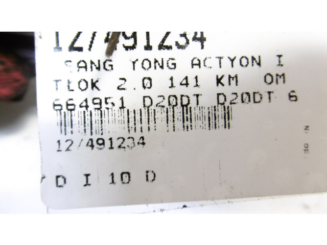 Řídící jednotka D20DT, D20DT   SsangYong Actyon sports I 2008