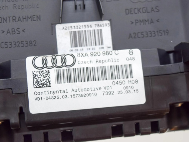 Панель приборов A2C53325382, A2C53321556   Audi A1       