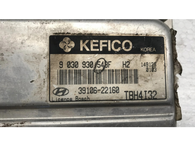 Řídící jednotka 3910622160, 9030930548F   Hyundai Getz 2006