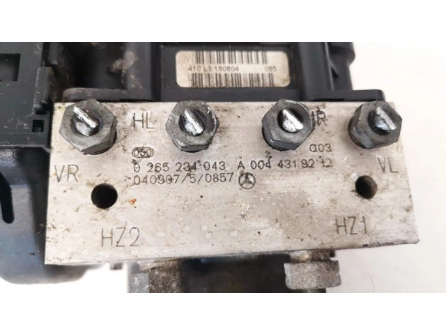 Jednotka ABS 0044319212   Mercedes-Benz A W169 2004