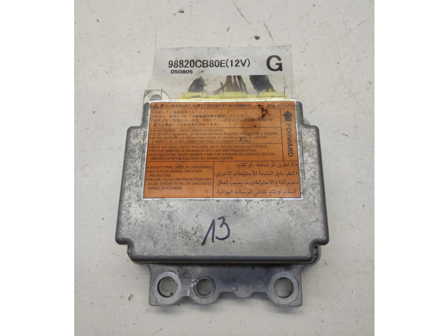 Блок подушек безопасности 98820CB80E, 050805   Nissan Murano Z50