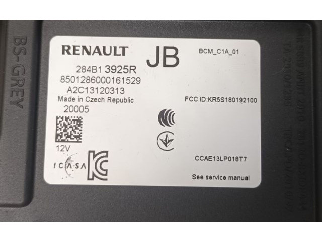   Pojistková skříňka 284B13925R   Renault Espace -  Grand espace  2019