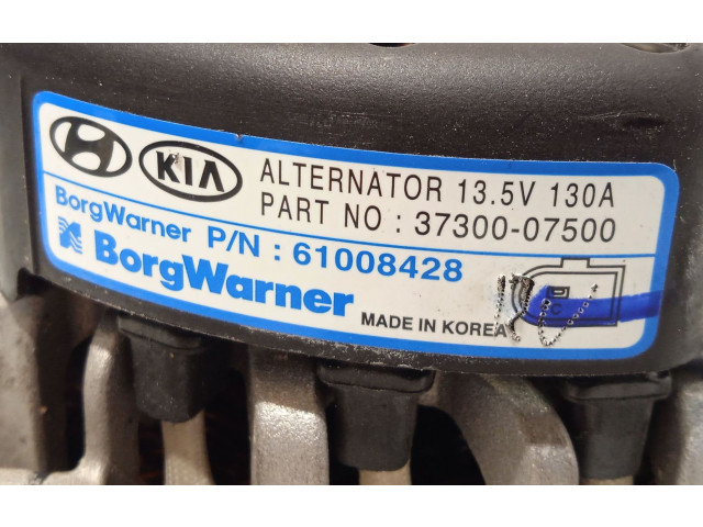 Генератор 3730007500, 61008428   Hyundai Bayon       