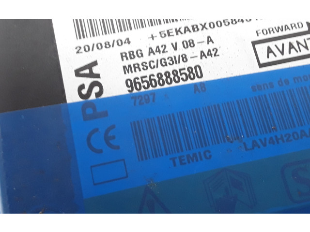Блок подушек безопасности 9656888580, LAV4H20AAZ2   Citroen C3 Pluriel