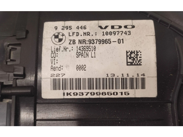 Přístrojová deska  BMW 2 F45 2014 62109379965, 62109383271  