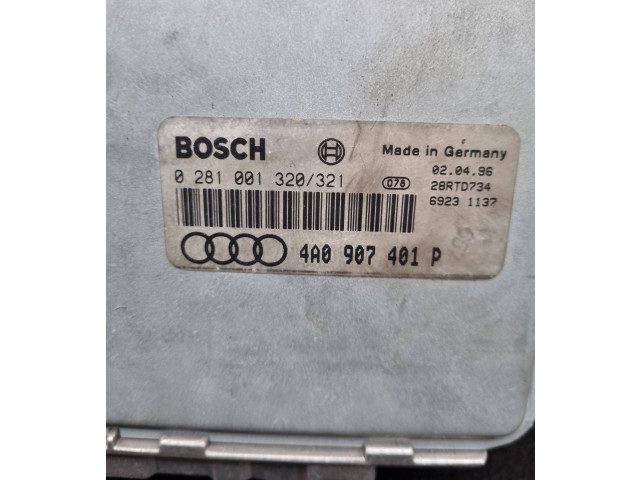 Řídící jednotka 4A0907401P, 0281001320   Audi A6 S6 C4 4A 1996