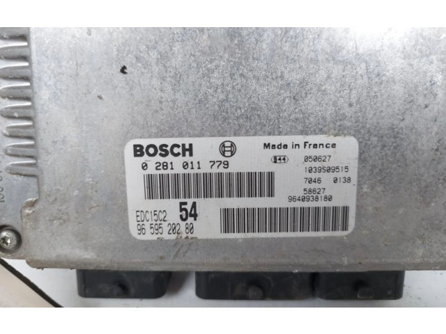 Řídící jednotka 0281011779   Peugeot 807 2002
