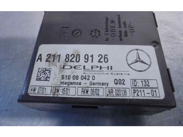 Блок управления 2118209126, 51008042   Mercedes-Benz CLK A209 C209