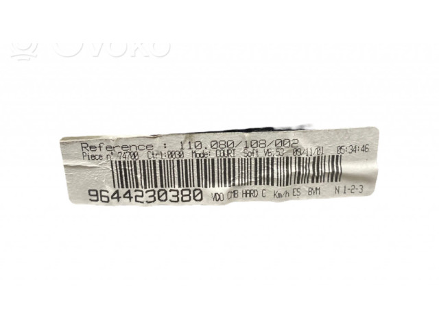 Přístrojová deska  Peugeot 406 2001 9644230380, 110080108002  