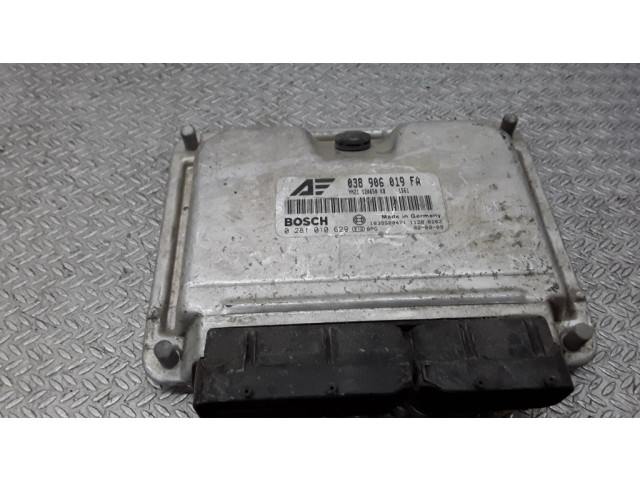 Блок управления двигателя 038906019FA, 0281010629   Ford Galaxy