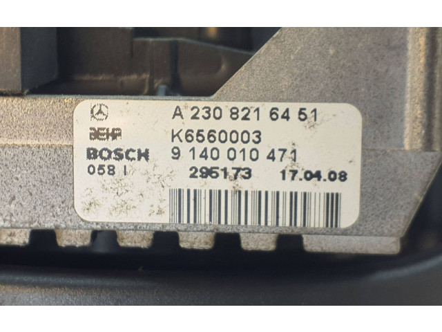Вентилятор печки    A2308216451, K6560003   Mercedes-Benz CLS C219