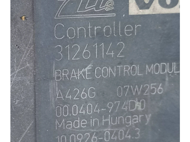 Jednotka ABS 31261142, 07W256   Volvo XC70 2008