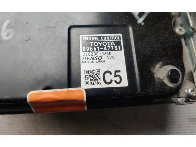 Řídící jednotka 8966147751, 2762009360   Toyota Prius (XW50) 2017