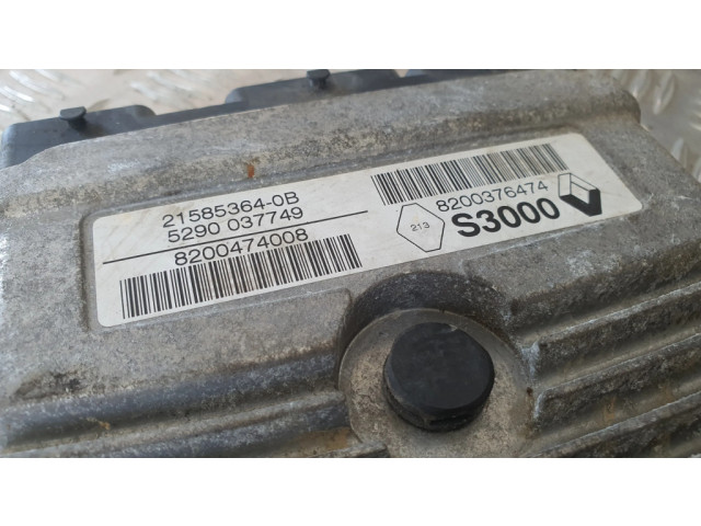Řídící jednotka 8200474008, 8200376474   Renault Modus 2006