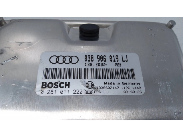 Блок управления двигателя 038906019LJ, 1039S02147   Audi A6 S6 C5 4B