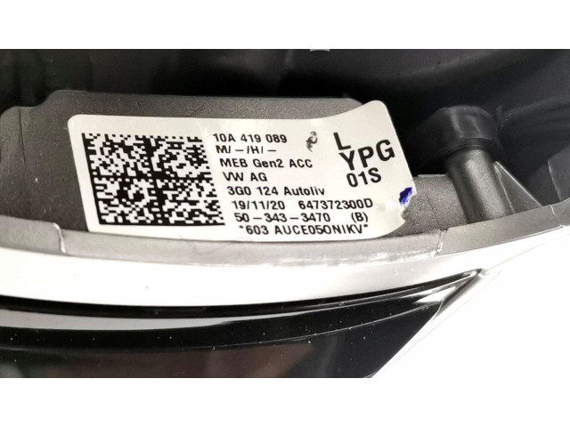 Volant Volkswagen ID.4 2022 nan, CZARNY  
