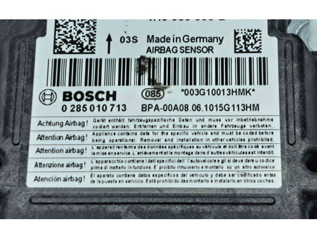 Блок подушек безопасности 4H0959655B   Audi A8 S8 D4 4H